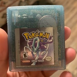 Silver version pokemon gameboy game